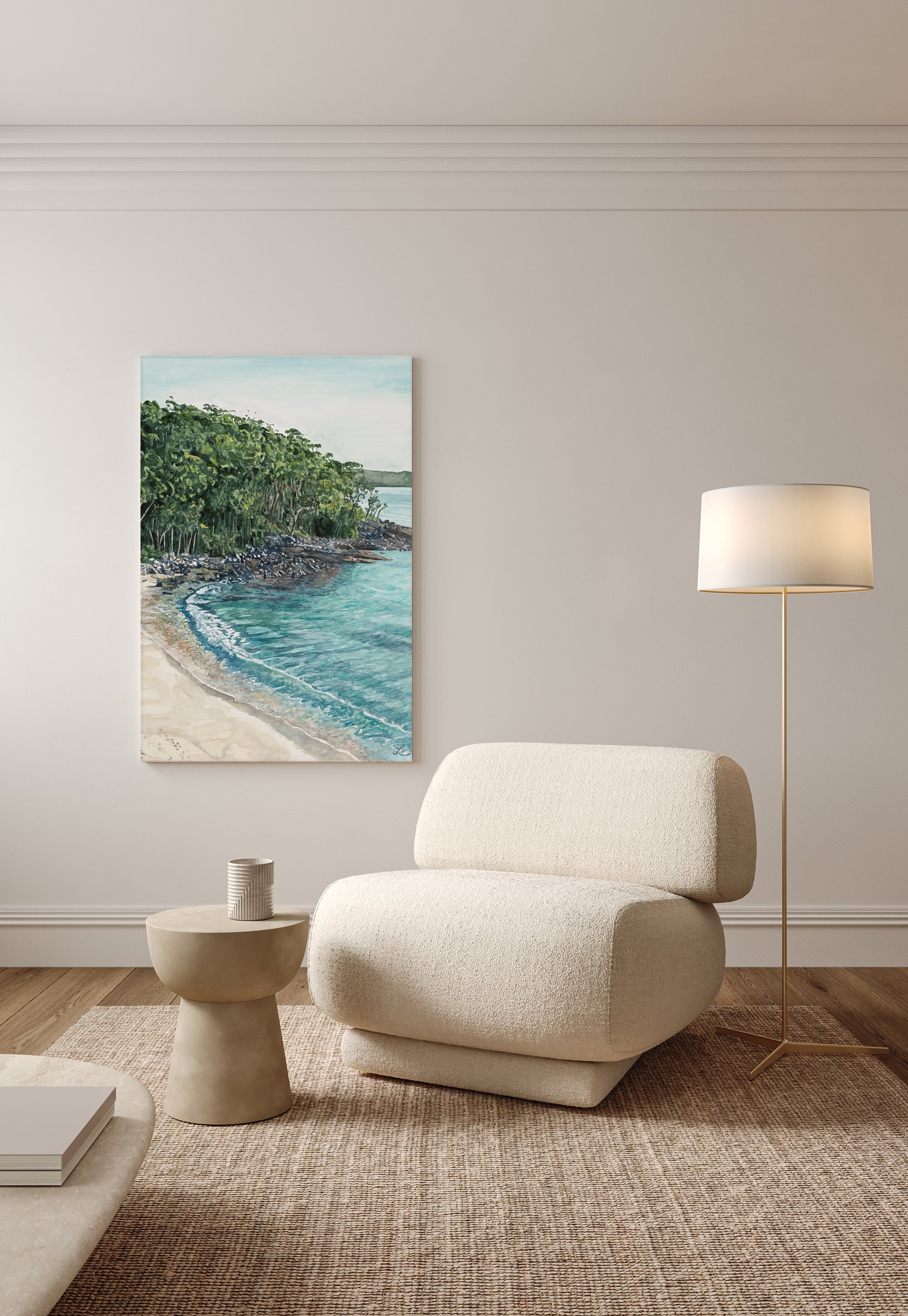 One landscape, many dreams: Limited Edition Watercolour Canvas Print
