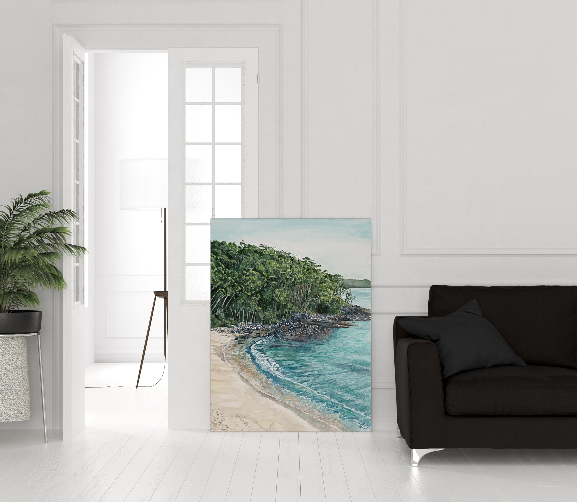 One landscape, many dreams: Limited Edition Watercolour Canvas Print