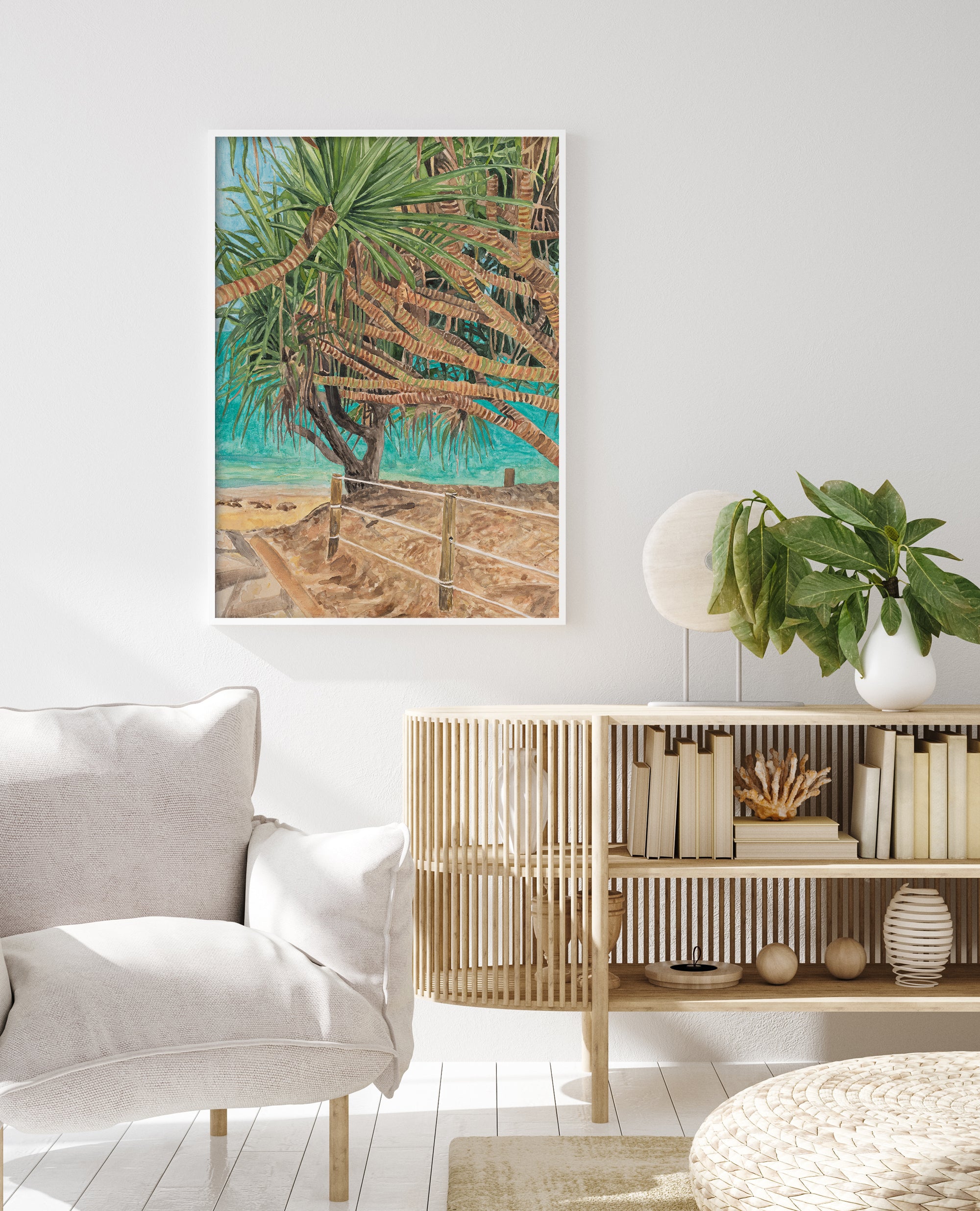 Path To Paradise: Limited Edition Watercolour Wall Print