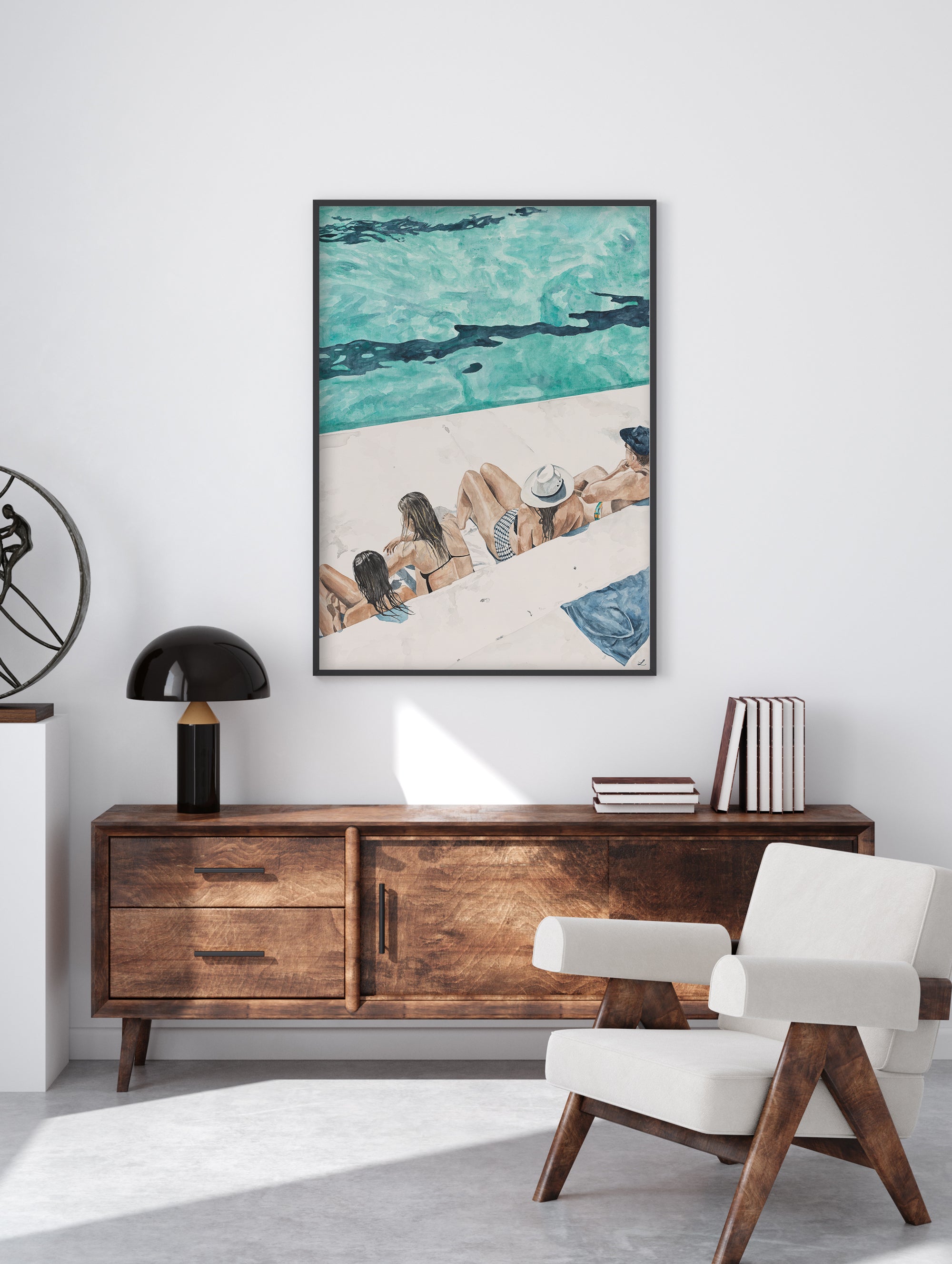 Pause: Limited Edition Watercolour Wall Print