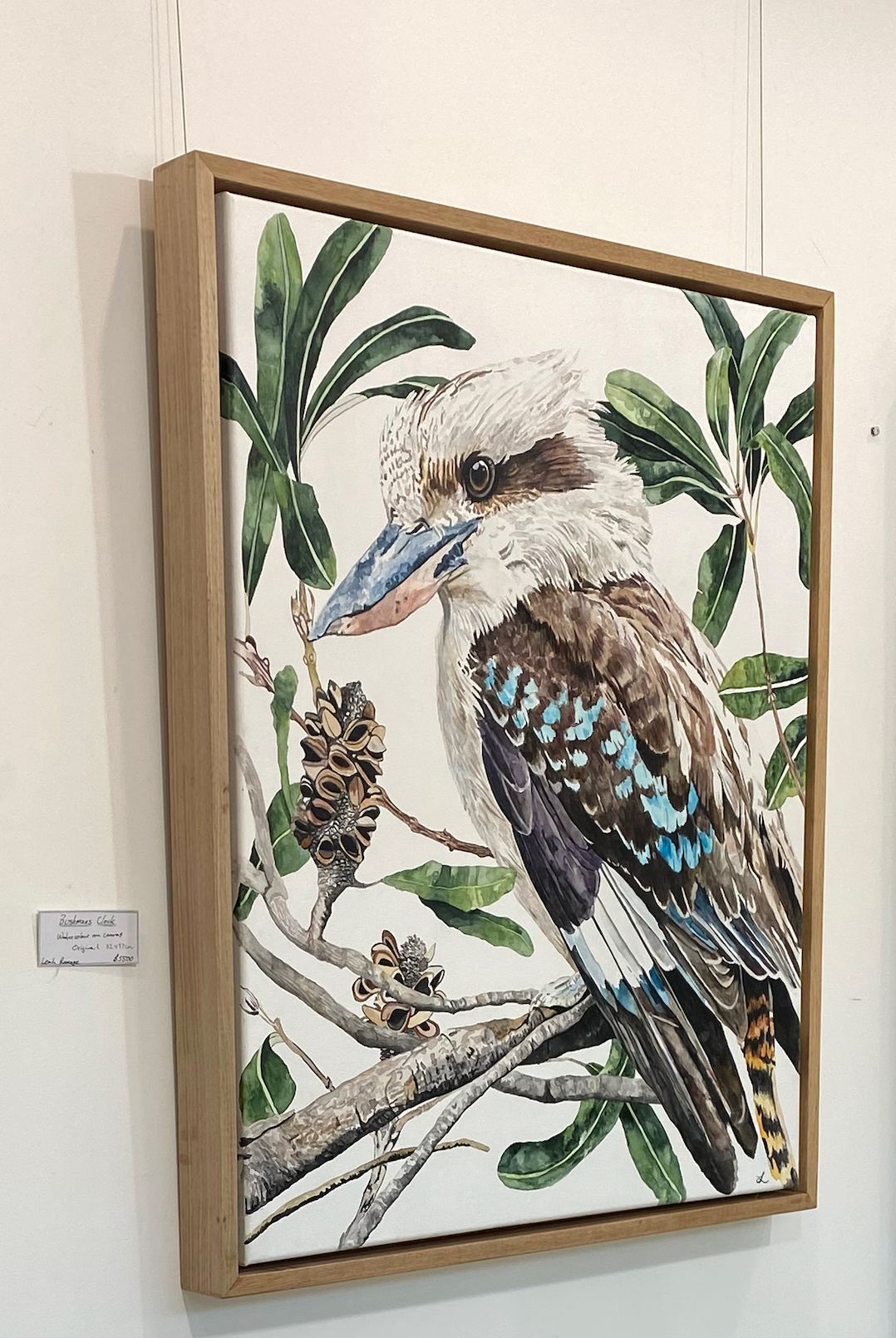 Bushman's Clock: Original Watercolour on canvas