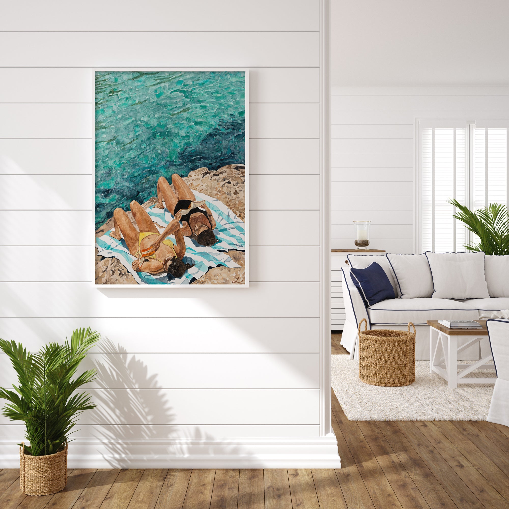 Sea of Stories: Limited Edition Watercolour Wall Print