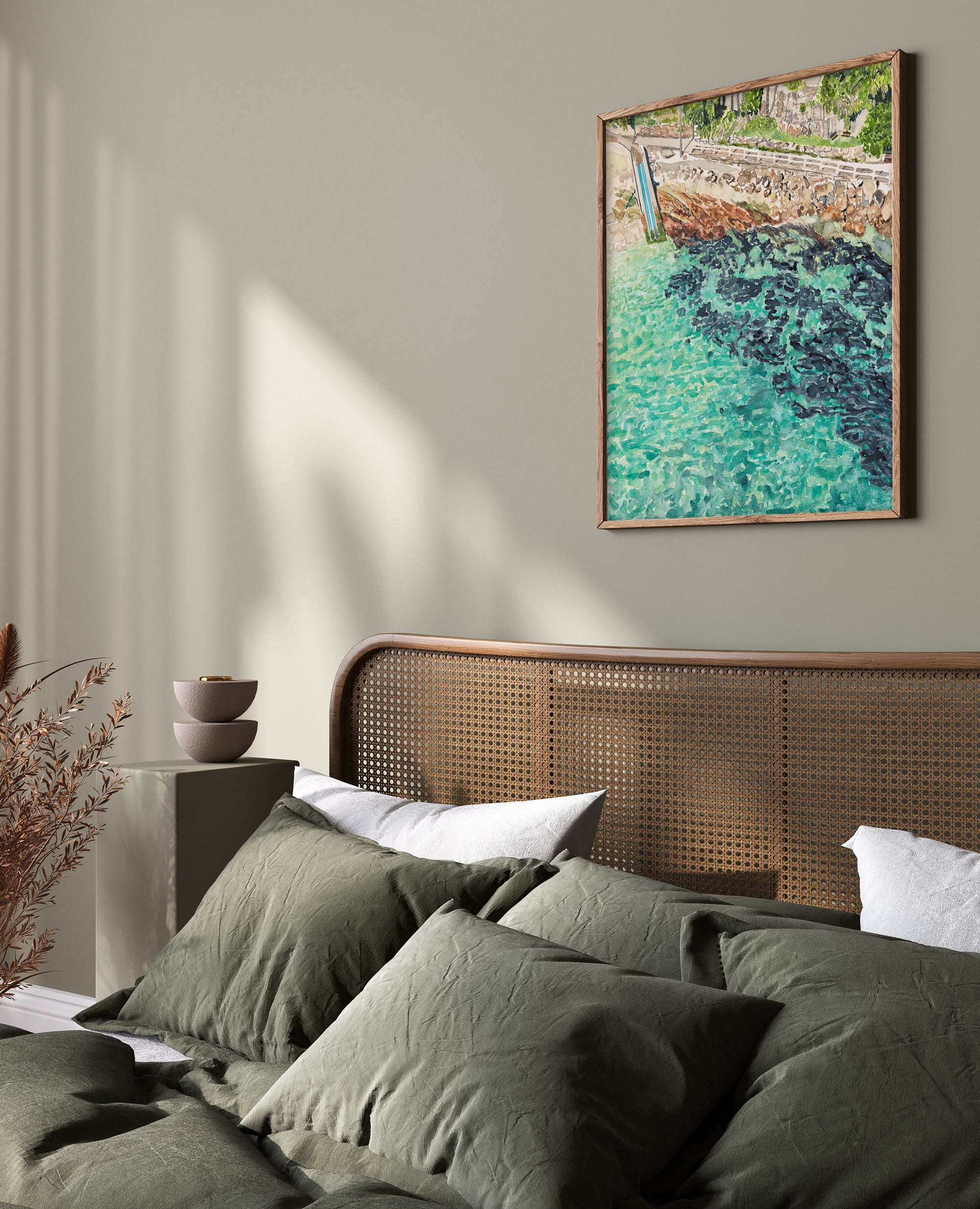 Shades of Shelly: Limited Edition Watercolour Paper Print