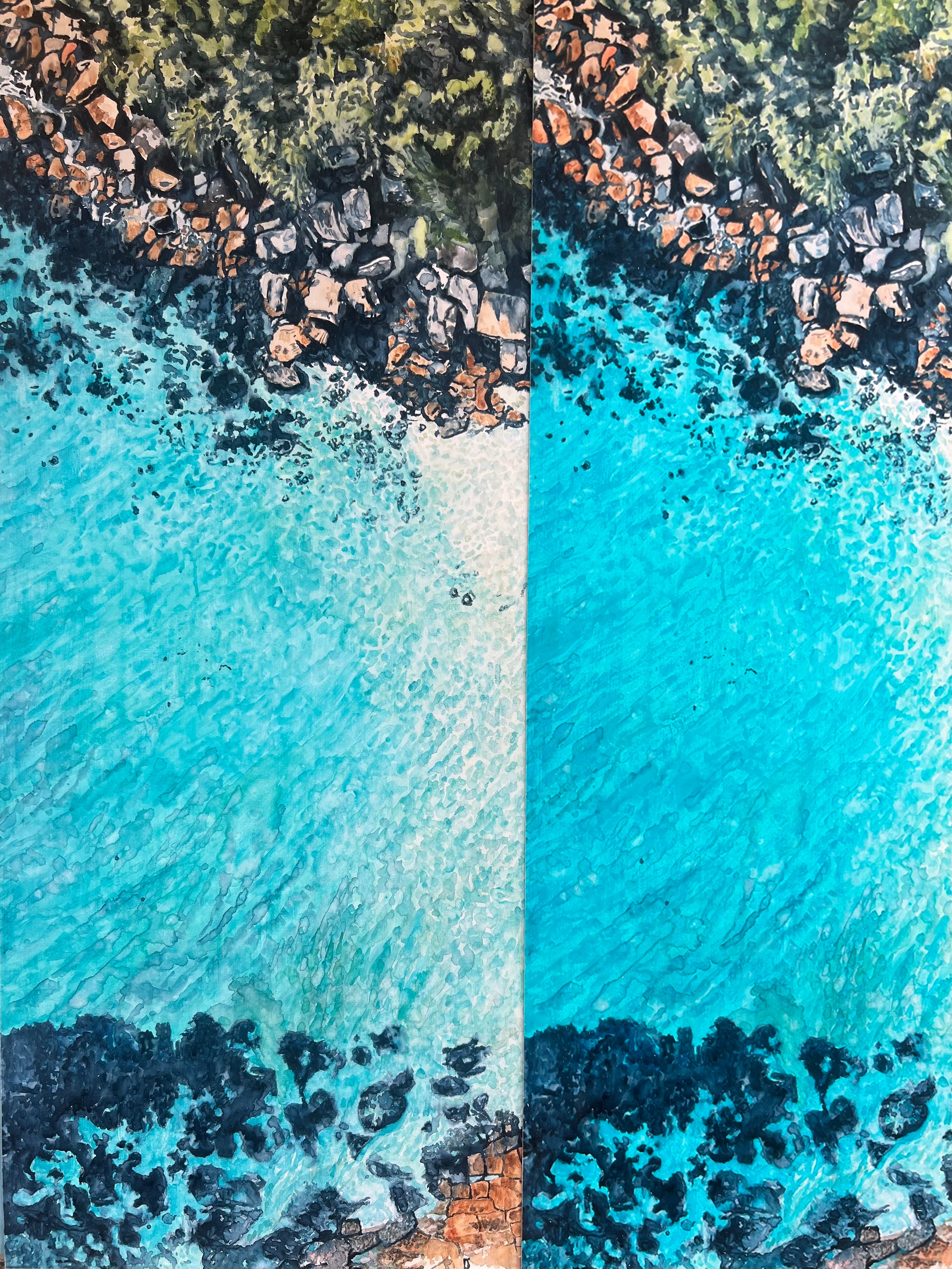 Shelly Beach From Above - Perfectly Imperfect