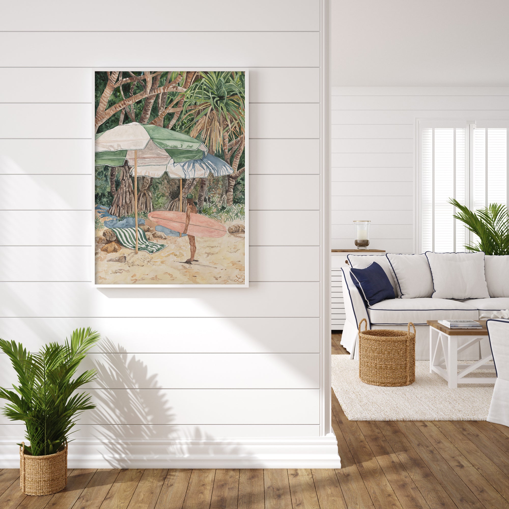 Still Salted: Limited Edition Watercolour Wall Print