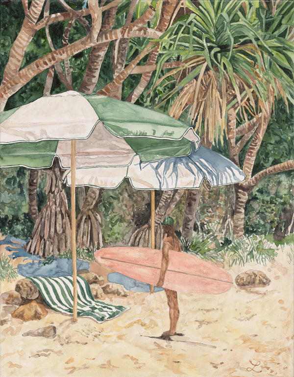 Still Salted: Limited Edition Watercolour Wall Print