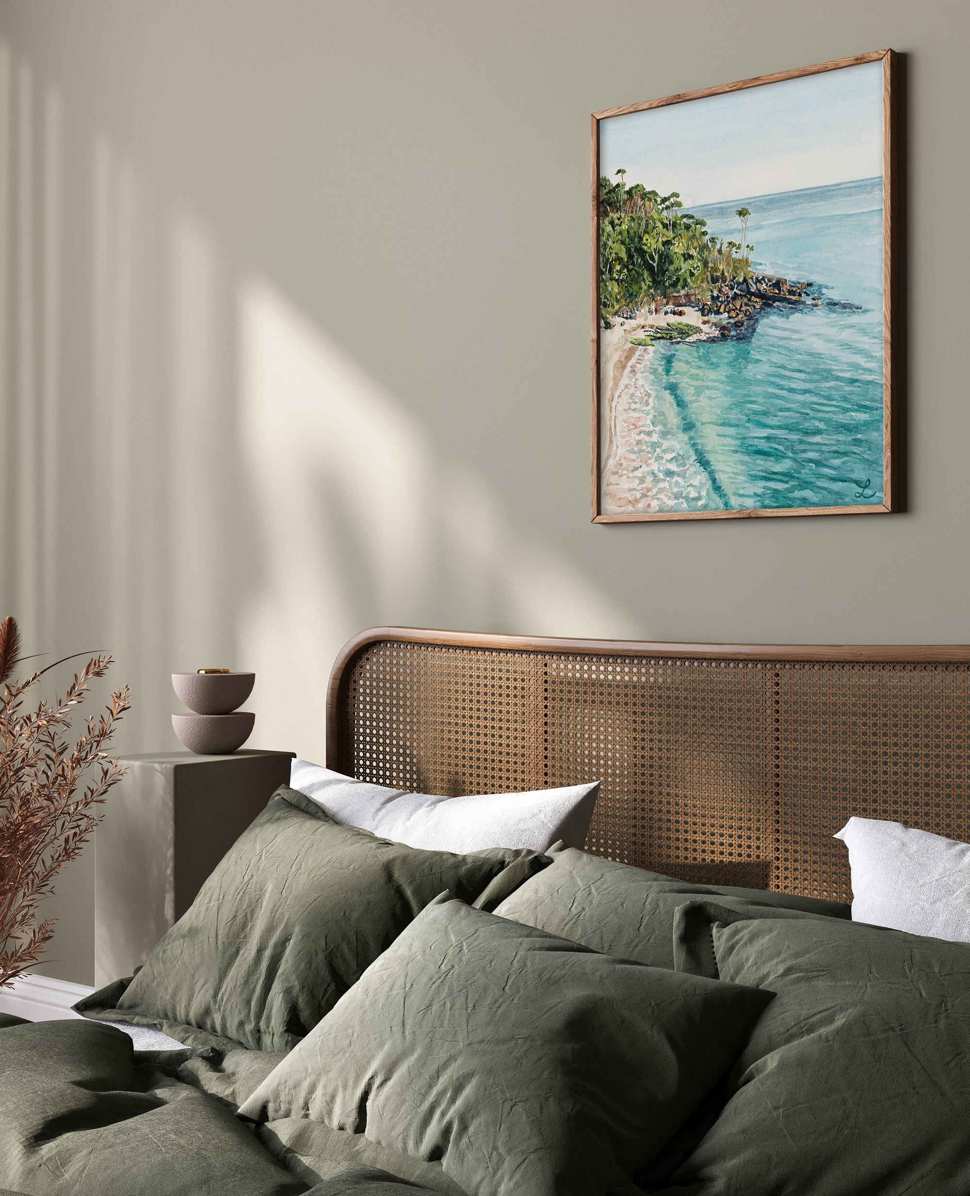 Still Between The Tides: Limited Edition Watercolour Paper Print