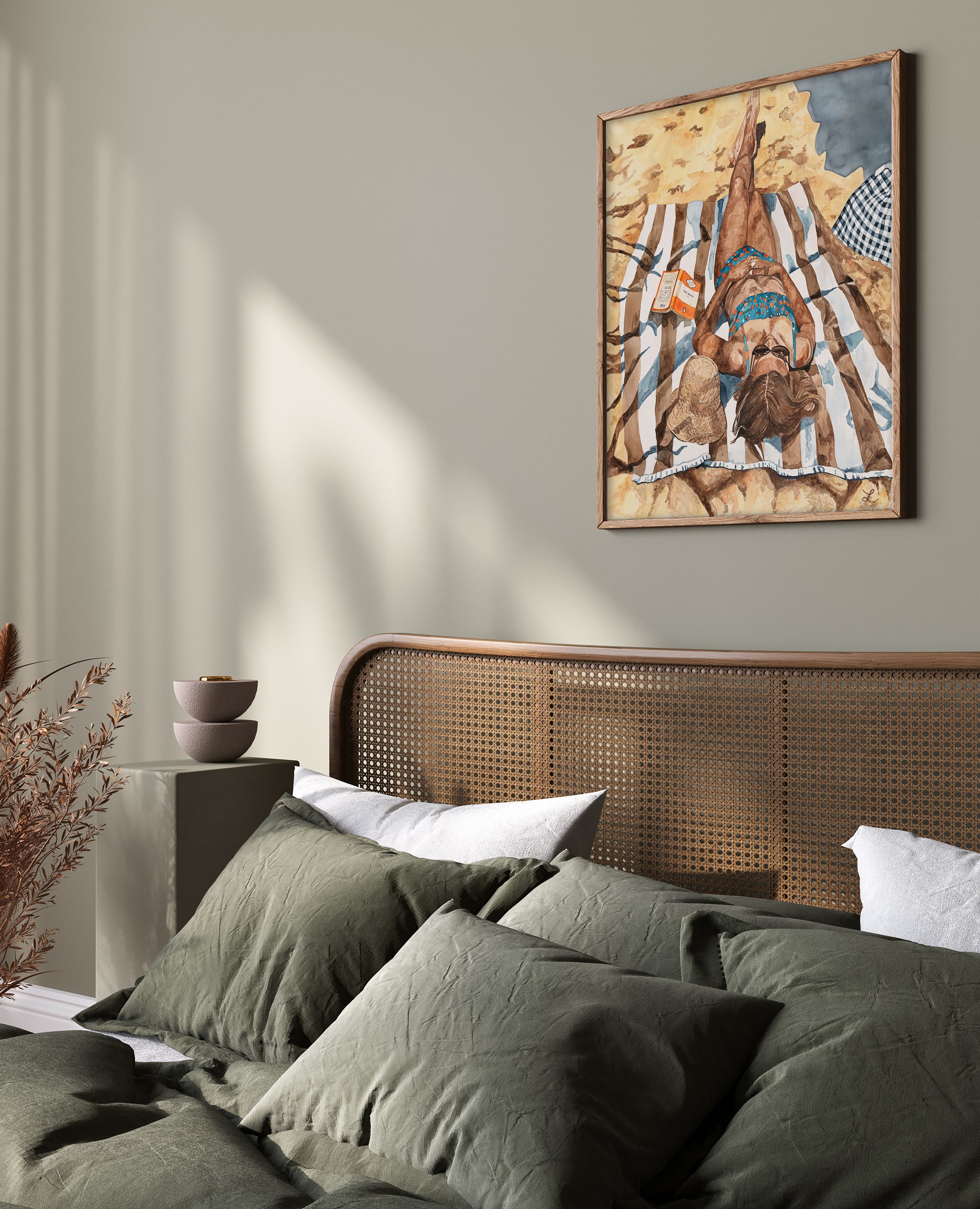 Sunkissed: Limited Edition Watercolour Paper Print