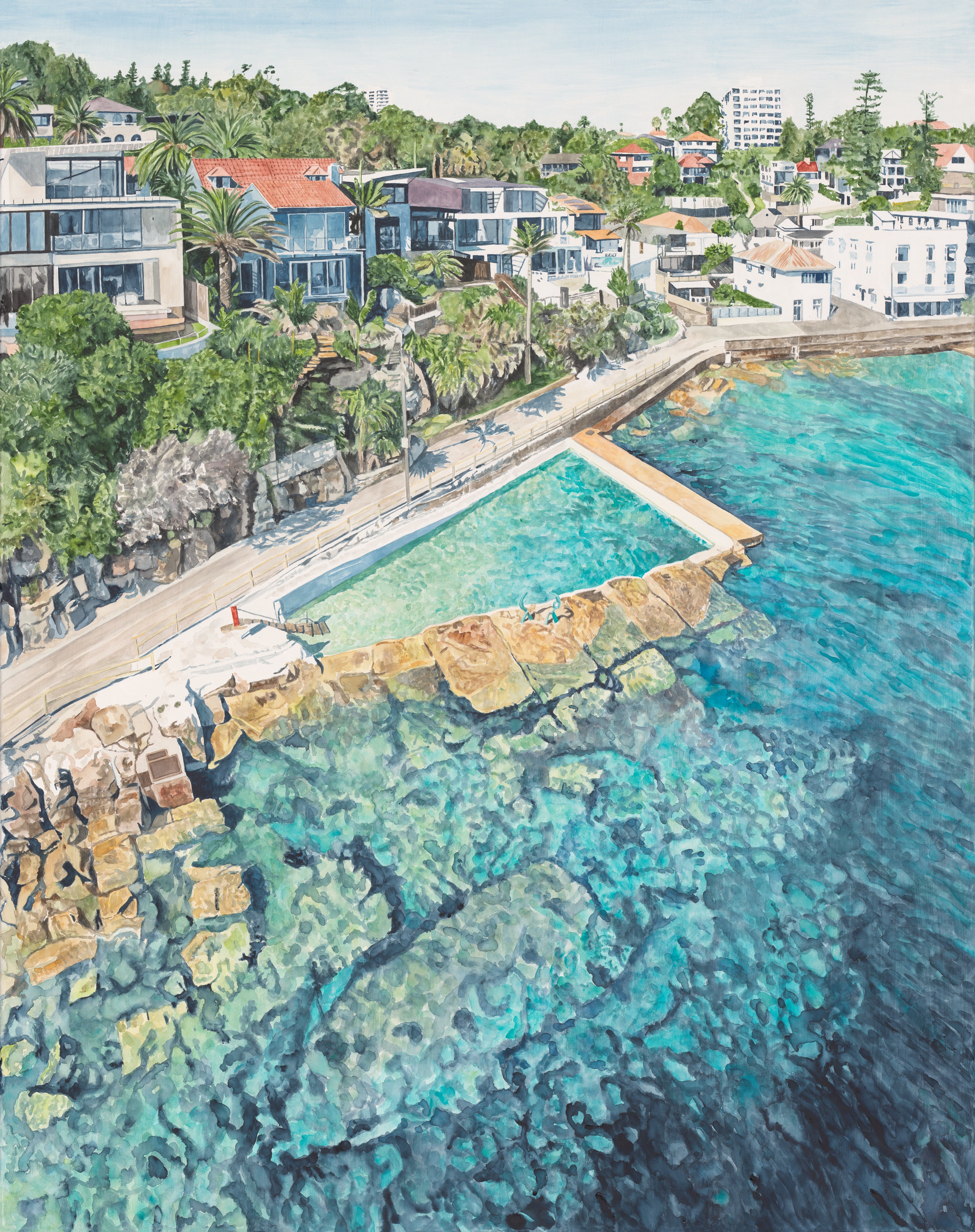 The Bower: Limited Edition Watercolour Canvas Print