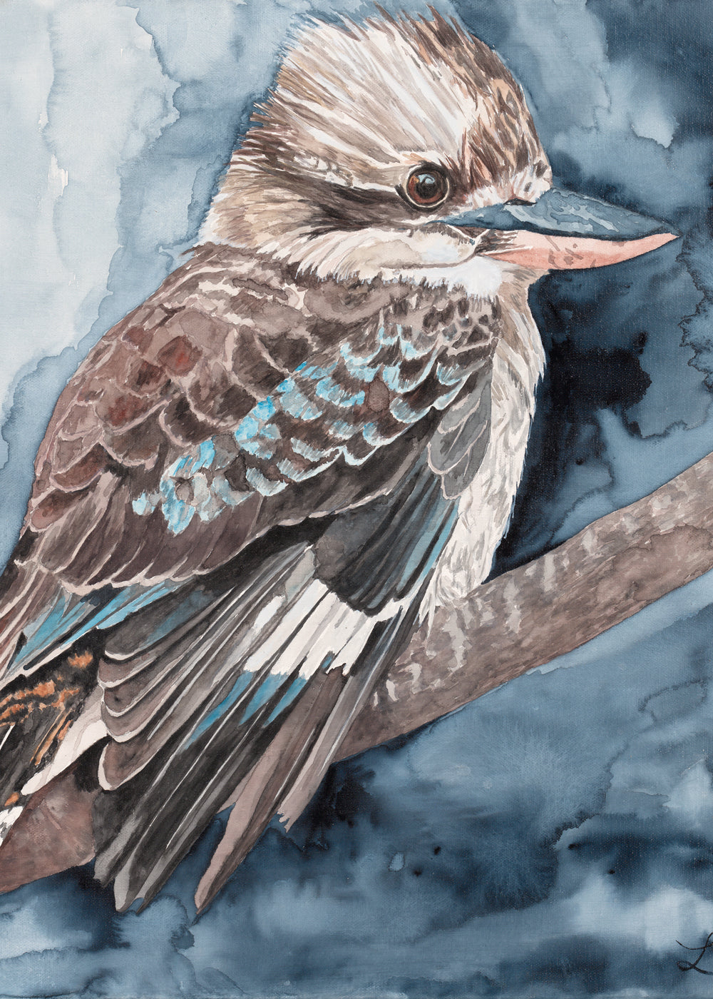 The Patient Wait: Limited Edition Watercolour Wall Print