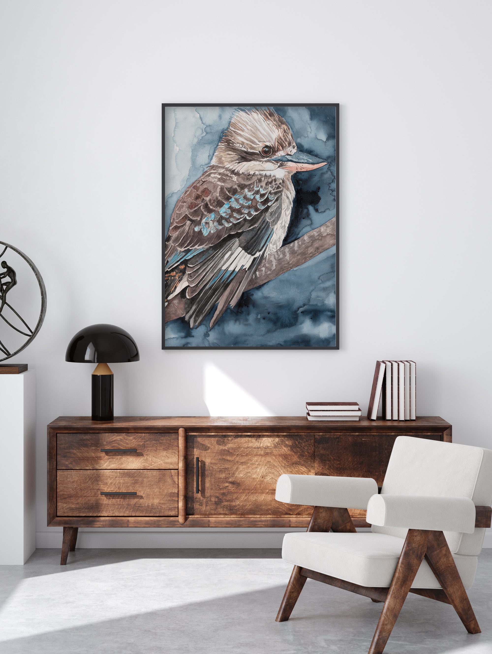 The Patient Wait: Limited Edition Watercolour Wall Print