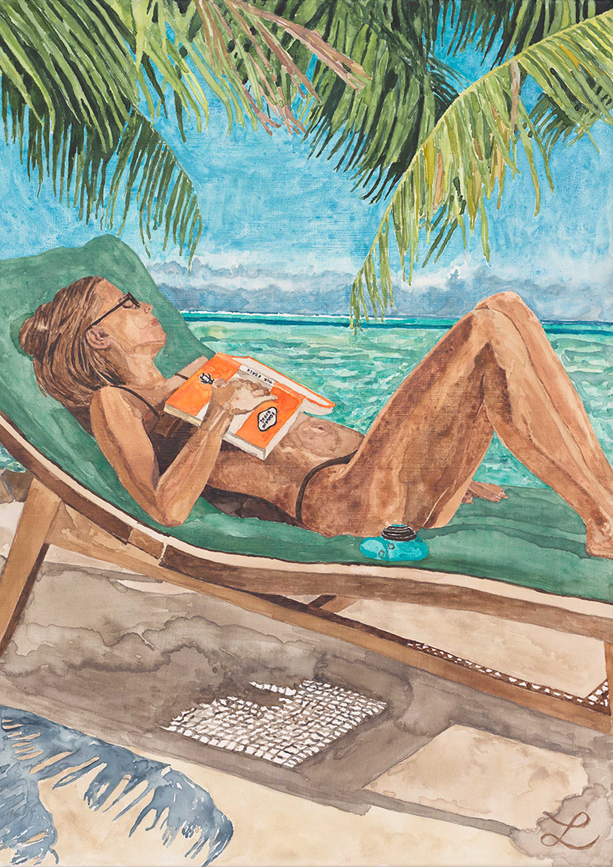 Where Time Slows: Limited Edition Watercolour Wall Print