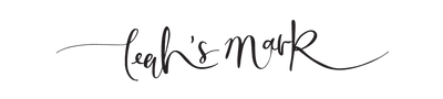 Leah's Mark