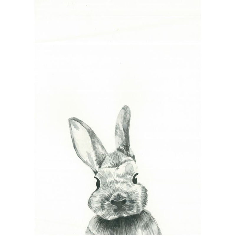Bunny rabbit art print