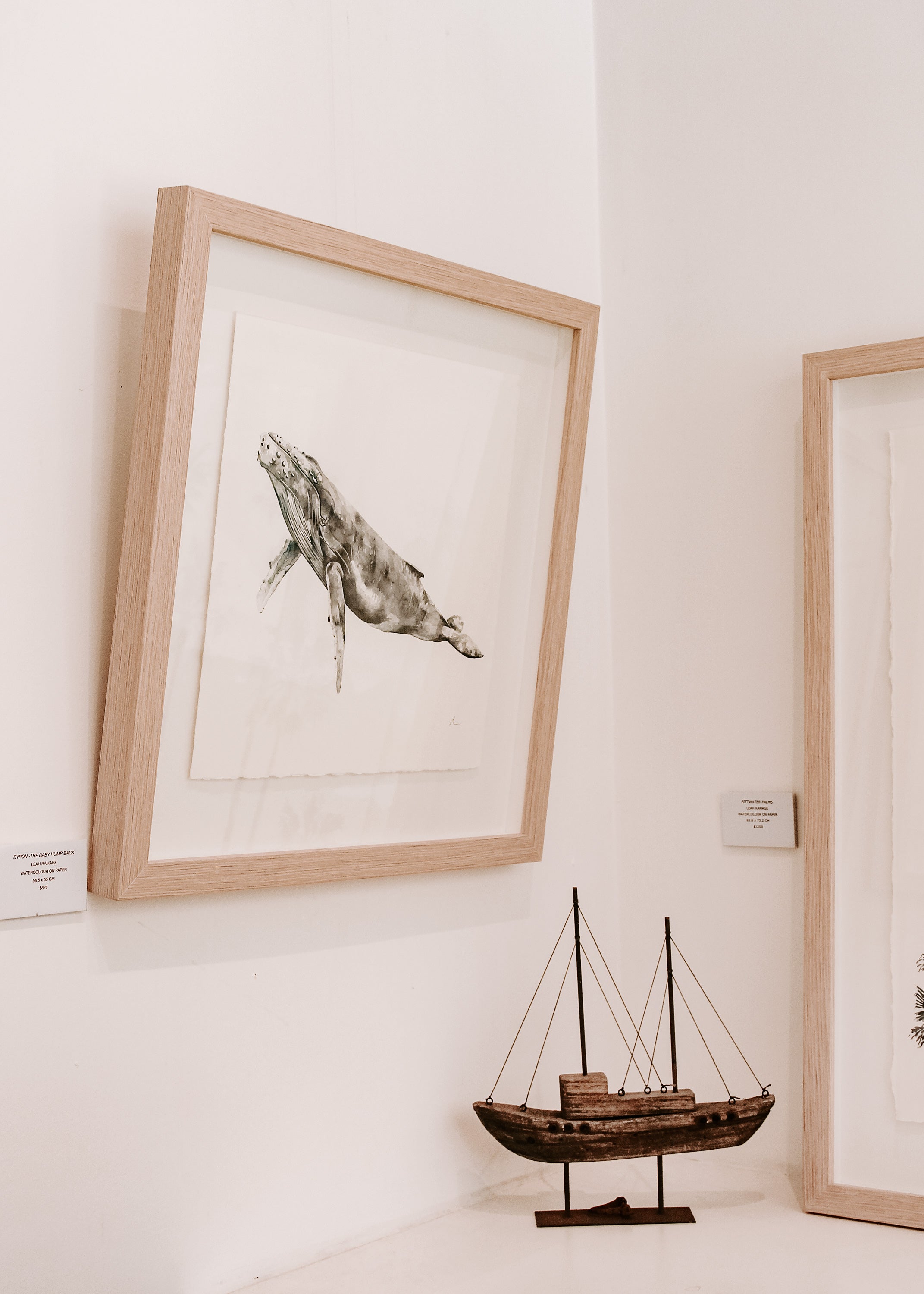 BYRON - The Baby Hump Back Whale Original Artwork