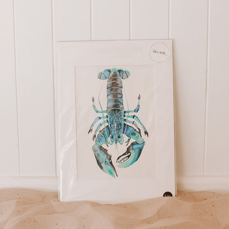 Catch of the Day: Original Watercolour Wall Artwork