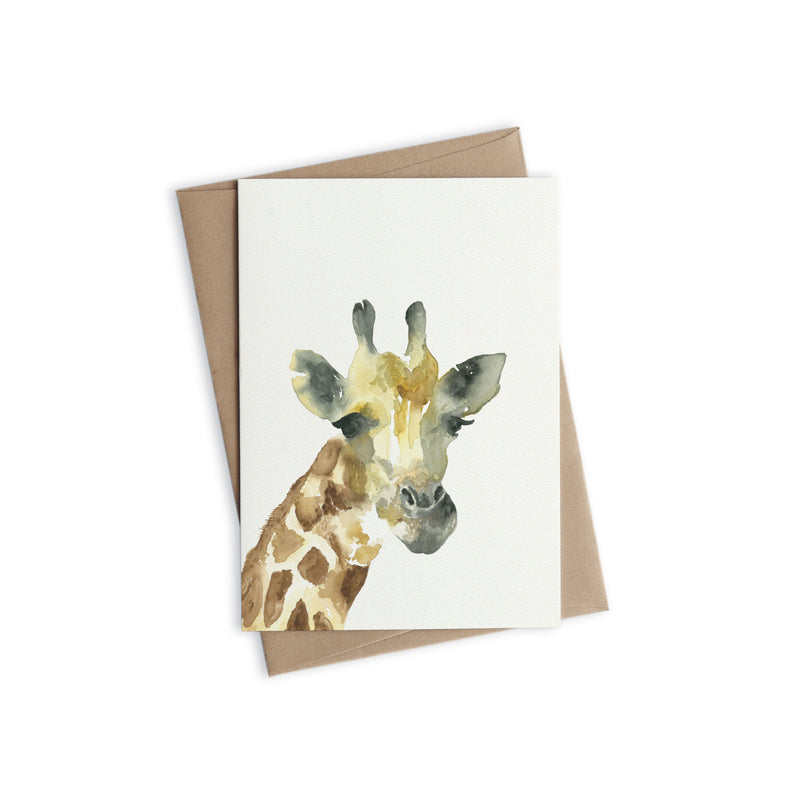 Greeting Card - Jeremy the Giraffe