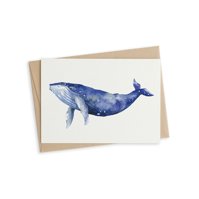 Greeting Card - Bally the whale