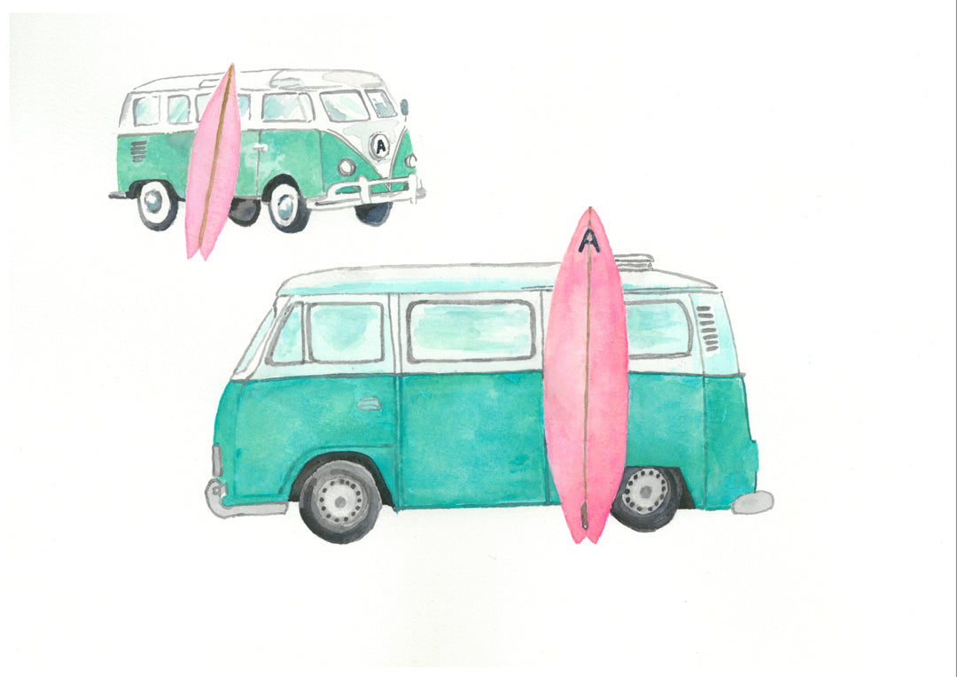 Kombi Life Original Artwork