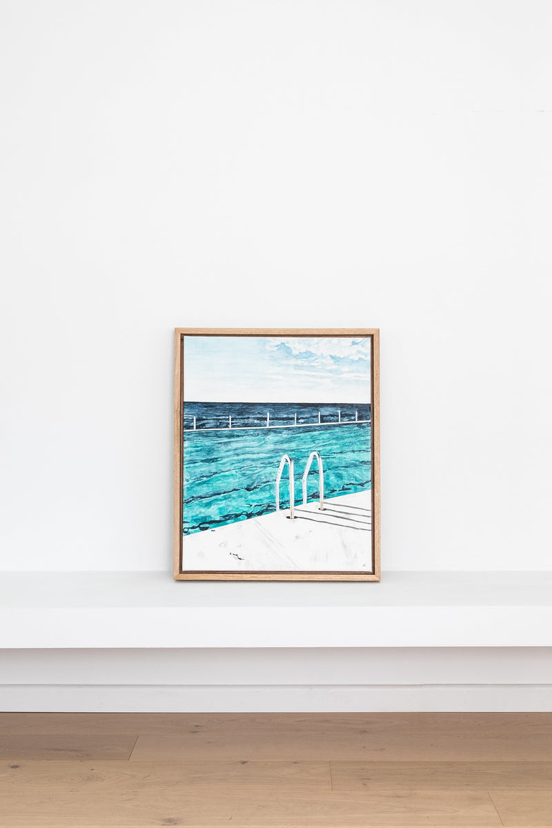 Cool Relief: Limited Edition Watercolour Wall Print