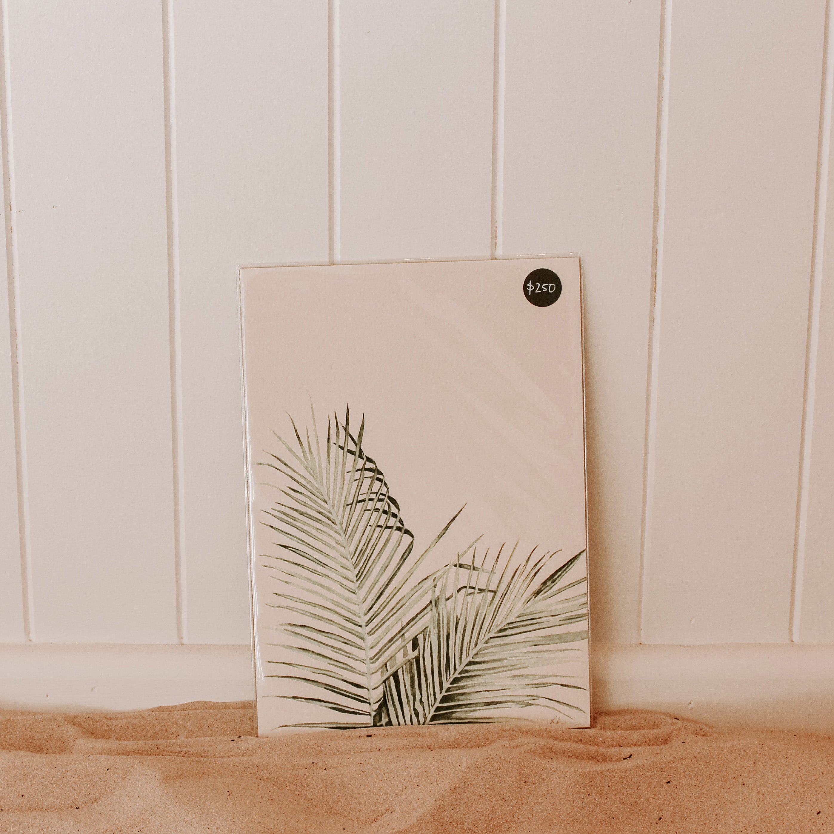 Palmera: Original Watercolour Wall Artwork