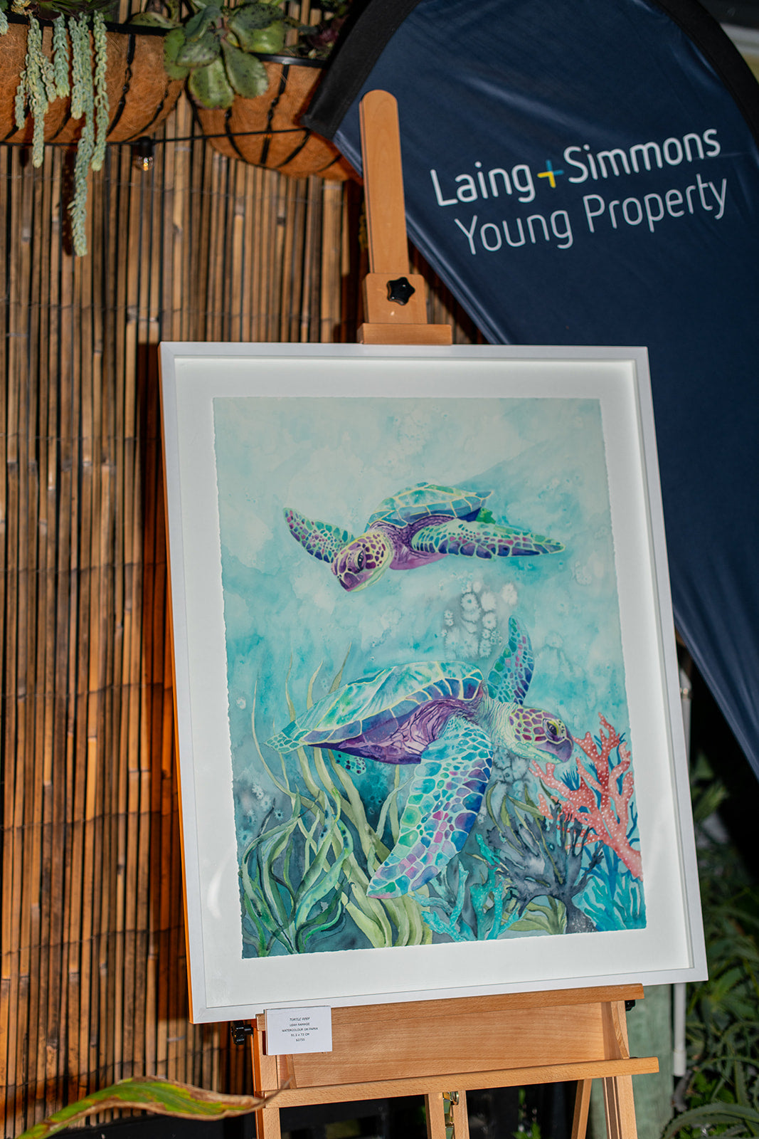 Turtle Reef: Original Watercolour Wall Artwork
