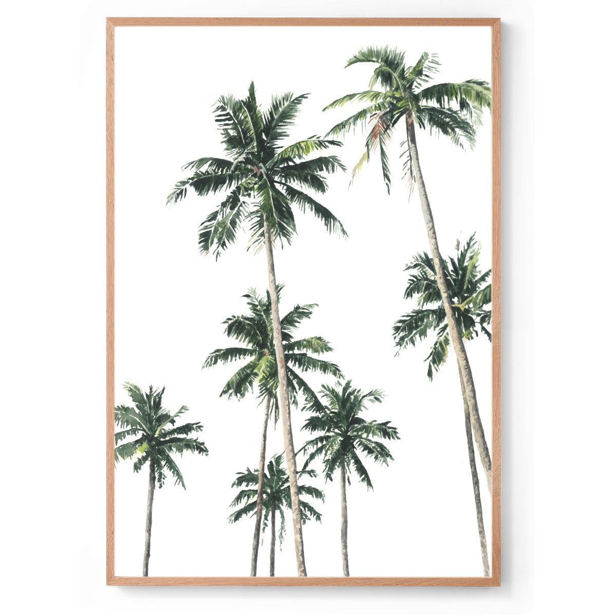 Under The Perfect Sun: Original Watercolour Wall Artwork